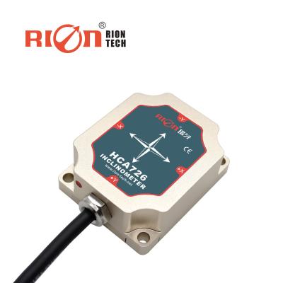 China HCA726 0.001deg CE Análogo Sensor de inclinación de doble eje Inclinómetro 0.02s Amplio rango en venta