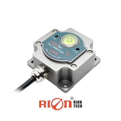 China Sensor 1000Hz de la inclinación de la alarma del ángulo de AXIS del interruptor 2 del inclinómetro del OEM de LCA332A antichoque en venta