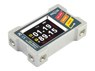 China IP54 360 Deg Spirit Bubble Digital Bevel Box Angle Meter RION Double Benchmark for sale