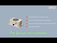 construction inclination monitor precise slope sensor for bridge tilt measure