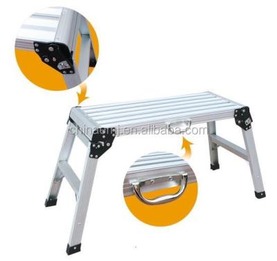 China Folding Ladders Floding Working Platform Ladder for sale