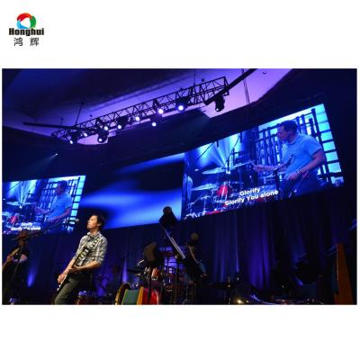 China Indoor church display screen p4.81 HD indoor rental full color led video wall panel for concert led panels for digital billboards for sale