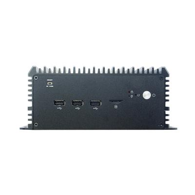 China All Aluminum H2 DDR3 Fanless Fanless Industrial PC J1900 2.0GHz Mini CPU Fanless Industrial PC for sale