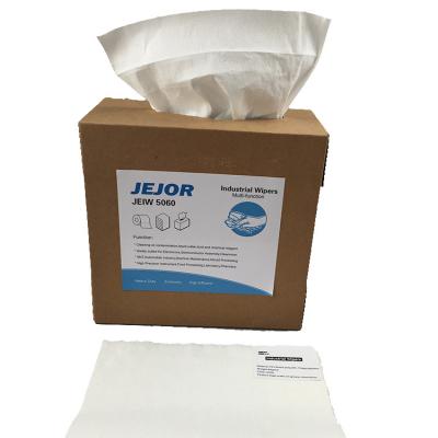 China Super Absorbent Cleanroom 70% Wood Pulp 30% PP Disposable Industrial Degreasing Cleaning Cloths Disposable Lint Free Cloths for sale