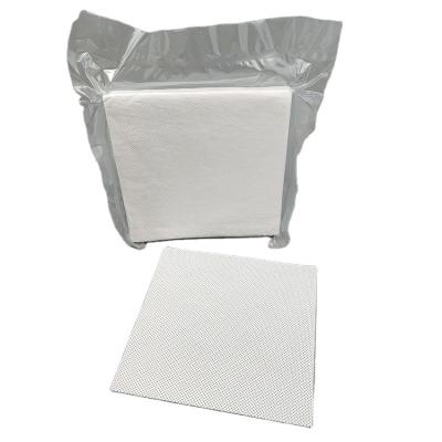 China Stocked Industrial Meltblown Polypropylene Cleanroom Lint Free White Disposable Industrial Oil-absorbing Nonwoven Cloths for sale