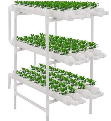 China Agriculture planting four row indoor hydroponic systems and three layer soilless cultivation equipment for sale