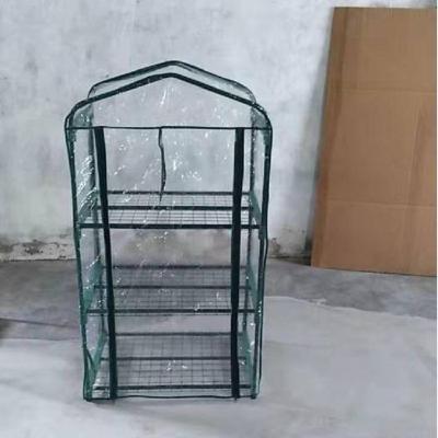 China Plant Grow Cover Garden Greenhouse Wholesale PVC Flower Room Small Nursery Room Flower Stand for sale