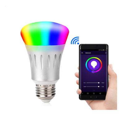 China Home energy efficient smart wifi bulb lights wifi bulb with phone tablet for sale