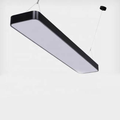 China Modern Single Simple LED Aluminum Pendant Hanging Lamp For Office for sale