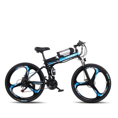 China Brand New Steel Folding E Bikes 2022 Electric Enduro Bicycle for sale