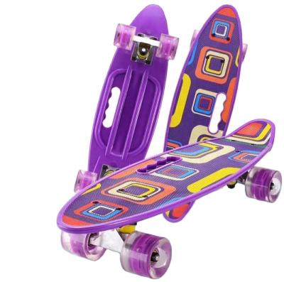 China China Popular Cheap Stock Deck Plastic Skate Board Street Skateboard Sport And Game Deck For Adult for sale