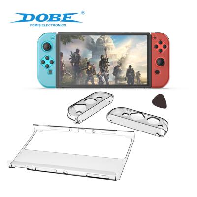 China 2021 New Arrival DOBE Protective PC Protective Case For Switch OLED NS OLED Crystal Shell Protective Shell TNS-1133B for sale