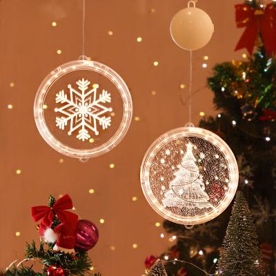 China Beautiful Diameter 16cm Fairy Decorative Holiday Lights Modern Chandelier Christmas Decoration Lights Outdoor for sale