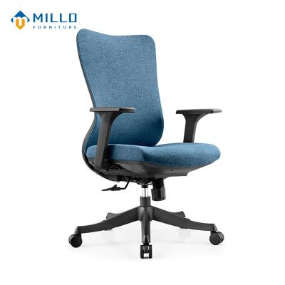 China Wholesale Adjustable Ergonomic Modern Black Short Back (Waist) Chair Rotation Executive Staff Office Mesh Chairs for sale