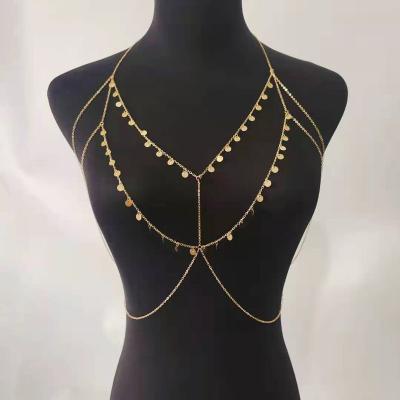 China Lead Waist Chain Belly Chain Trassel Sparkle Chains Sexy Body Jewelry for sale