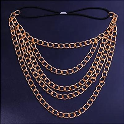 China Pretty Style Jewelry Gothic Handmade Seed Bead Sexy Waist Chain Summer Beach Vacation Elastic Body Jewelry Beads Thigh Leg Chains Punk Gold for sale