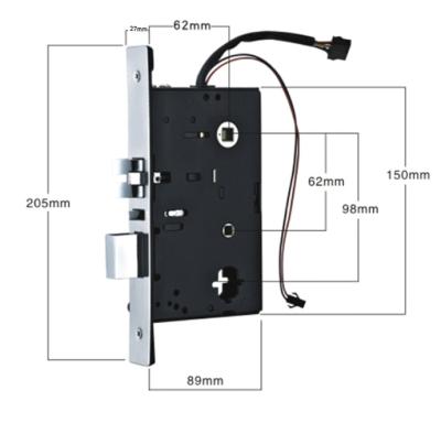 China High Quality Hotel US Standard Hotel Lock Mortise for sale