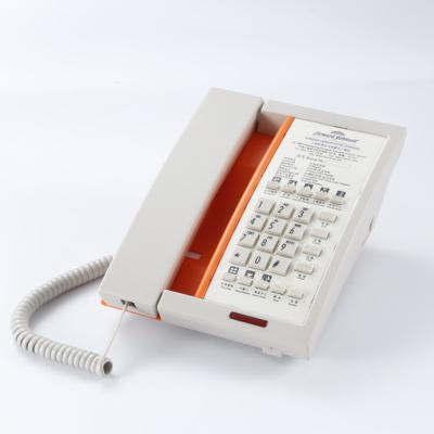 China New Model Hotel Guest Room Telephone with MWL work with all brand PABX and free faceplate printing. for sale