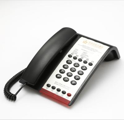 China High Quality Hotel Hotel Tied Telephone For Star Hotels With Free Faceplate Printing for sale