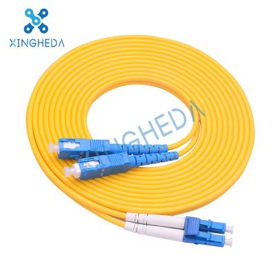 China LC-SC single mode fiber jumper network tail fiber 3m 5m 10m 15m 20m for sale