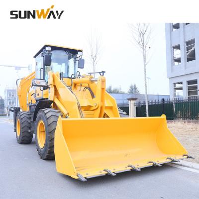 China Building/Farm/Sand Moving Contruction/CE Epa TUV Checked 4WD 4x4 Small Wheel Drive Backhoe and Front End Loader for sale