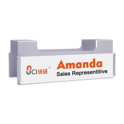 China Cubicle N35-N52 30mm fuerte de cargador de placas de nombre magnético en venta