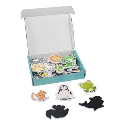 China EVA pegatina magnética para nevera 45x40mm pegatinas de cartas pegatinas de animales para niños lugar en venta