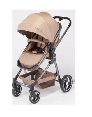 China No Toxic Material China Supplier Baby Stroller 3 In 1 Strollers High End With Redirectable Baby Carriage for sale