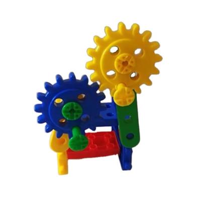 China Toy Hot Sale Funny Stem Building Educational Toy For Kids Building Blocks Bricks Speed ​​Wheel Toy Preschool Game for sale