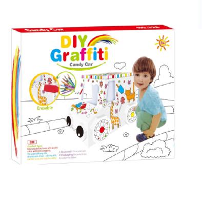 China Creative Diy Gift 3d Model Graffiti Assembled Educational Toys 328 for sale