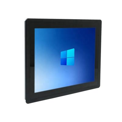 China Embedded Waterproof Capacitive Touch Screen Monitor All in One Pc Industrial Computer Touch Panel PC 17