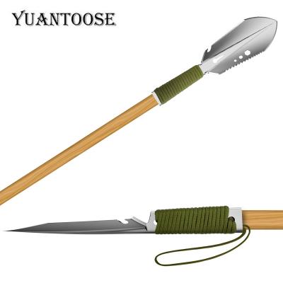 China Small and portable new 3cr13 stainless steel one-piece multifunctional portable garden shovel small mini for sale