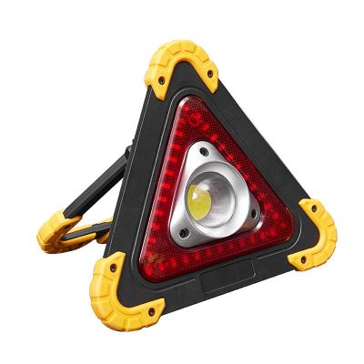 China USB Input Charging 1pc USB Cable Work LED Flood Light Triangle Portable Emergency Camping Lights for sale