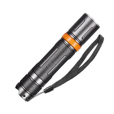 China High power 10W 600 lumen18650 mah high power mini rechargeable battery rechargeable flashlight for sale