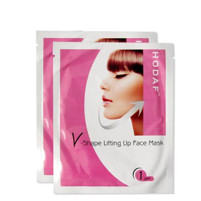 China Packing V Shape Face Mask Gel Face Mask Korean Beauty Earloop Face Mask for sale