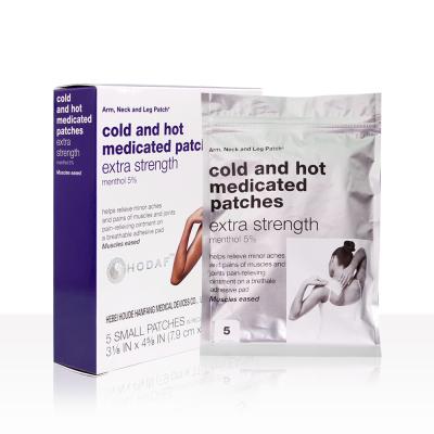 China Novel pain relief products direct Chinese factory cold and hot patch to relive pain for sale