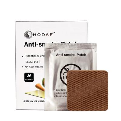 China OEM Private Labels Best Anti Nicotine Tobacco Spray 5*5cm Natural Safe Anti Smoke Patch for sale