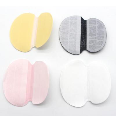 China Antiperspirant Disposable Ultra Thin Soft Absorbent Deodorant Armpit Sweat Pads for sale