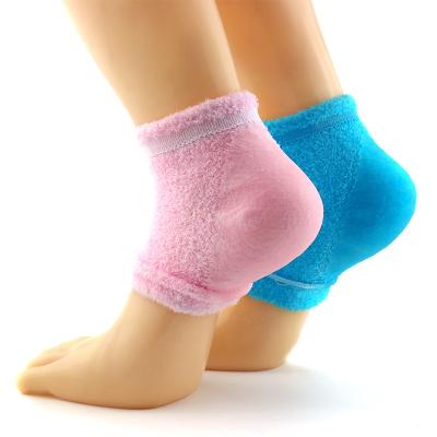 China Moisturize Hot Selling Moisturize Gel Reusable Exhaled Gel Heel Socks For Cracked Heels, Dry Feet, Foot Callus for sale