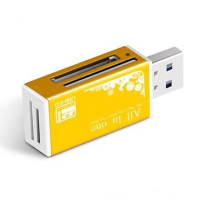 China IUSB Pro USB 2.0 SD Card Reader High Speed ​​Memory USB Card Reader For SDHC SDXC TF M2 MMC SD for sale