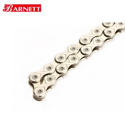 China Quality China Manufacturer Wholesaling Bike Chain 9 Speed ​​1/2'*11/128'116L Silver 1/2