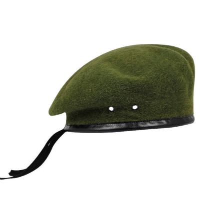 China Fashion Winter Military Training Wool Painter Navy Hat Plain Men's and Women's Adult Beret Hat for sale