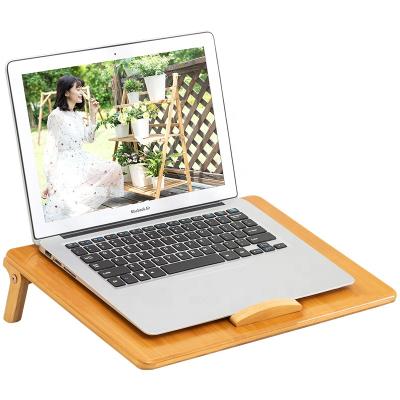 China Simple Design Wooden Foldable Hardware Monitor Stand Desktop Wood Stand For Office Room Organizers for sale