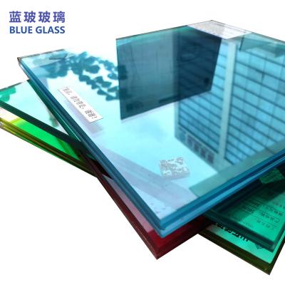 China Yard Building Toughened Safety Sheet Glass Flooring Enclosure Laminated Glass Prices Per Square Meter For Office Partition for sale