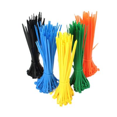 China Multi szie nylon organizer colorful customized securing self locking nylon cable tie hont for sale