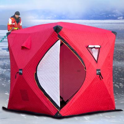 China Waterpoof Winter Tents Icicle Winter Fishing Tent Winter Tent With Stove for sale