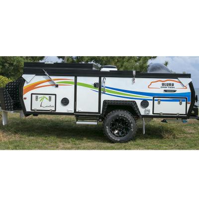 China Blue+white RVHOMELAND top maker campers motorhomes caravans travel trailer for sale