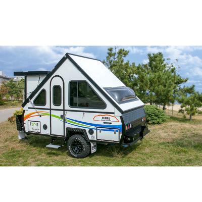 China Super Blue+white RVHOMELAND Storage Camper Large Trailer Camping for sale