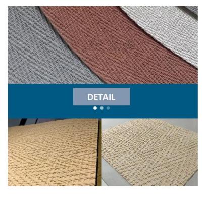 China Modern Factory price wholesale durable weaving texture flexible tile  manufacturer for  interior & exterior wall or ceiling decoration for sale