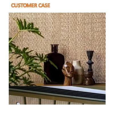 China Modern Factory price wholesale durable weaving texture flexible tile  manufacturer for  interior & exterior wall or ceiling decoration for sale